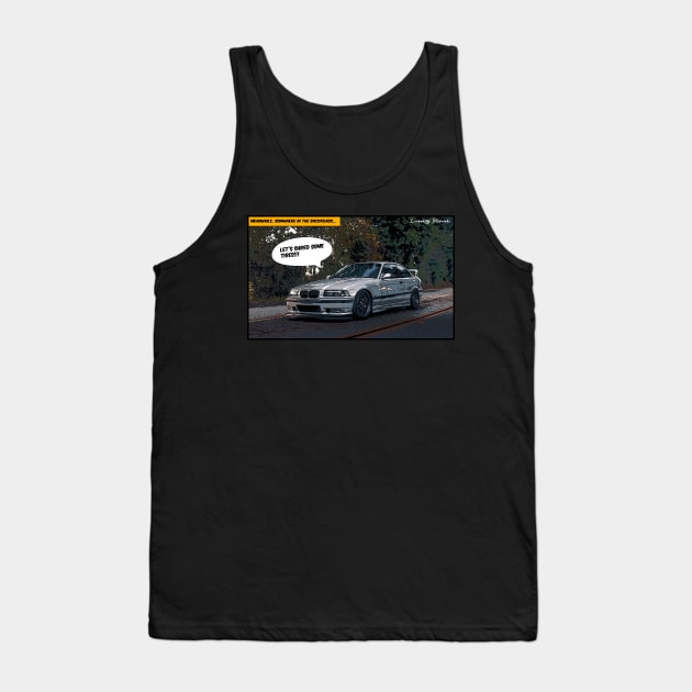 Backroad Drift Tank Top by Liberty Driver